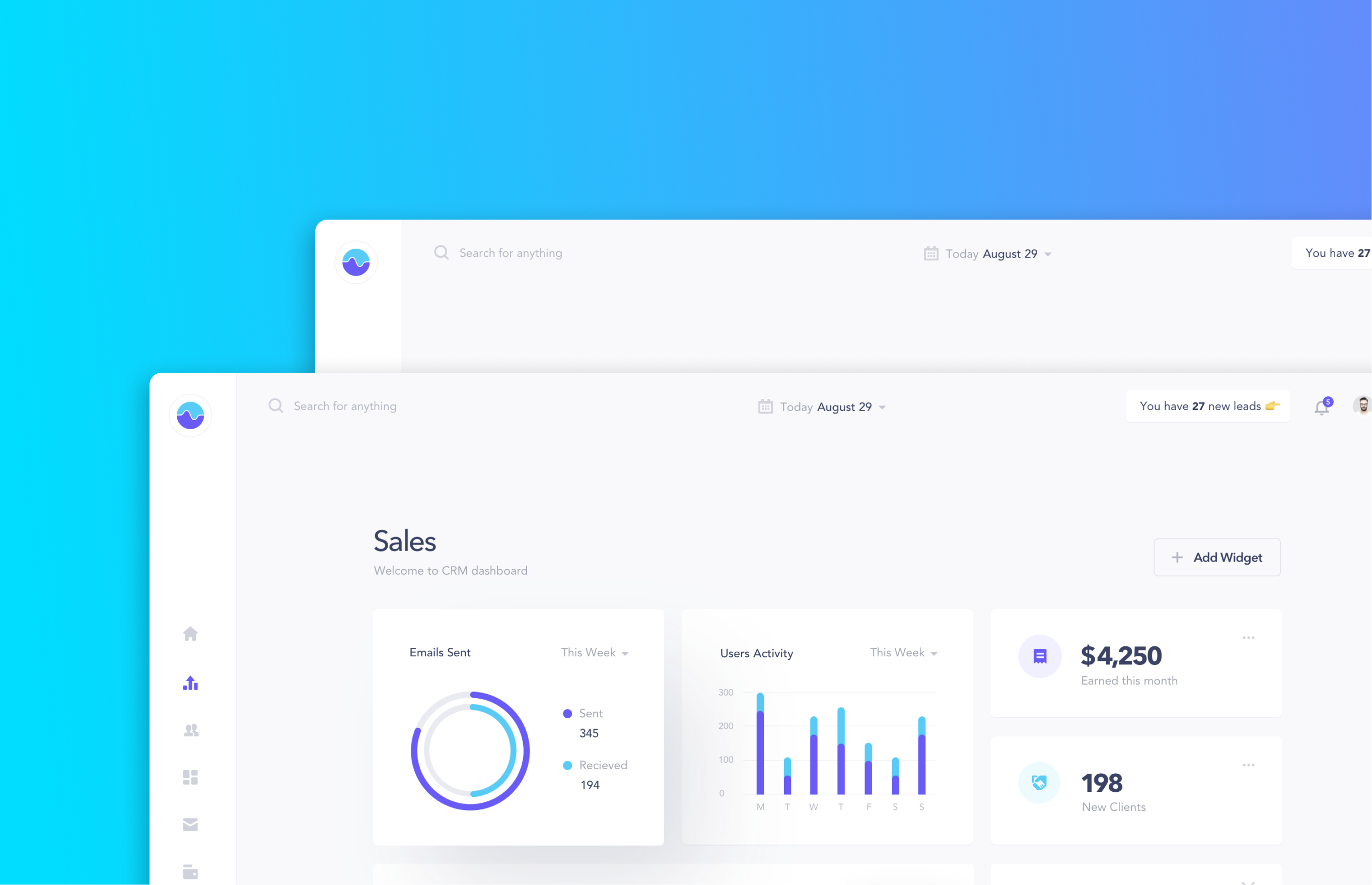Inbox user interface